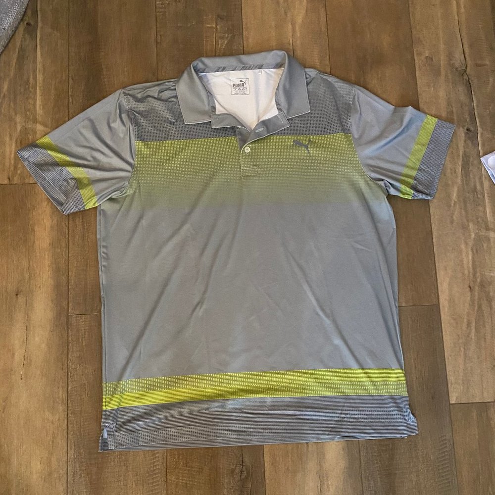New Mens Puma Golf Shirt - Size L
